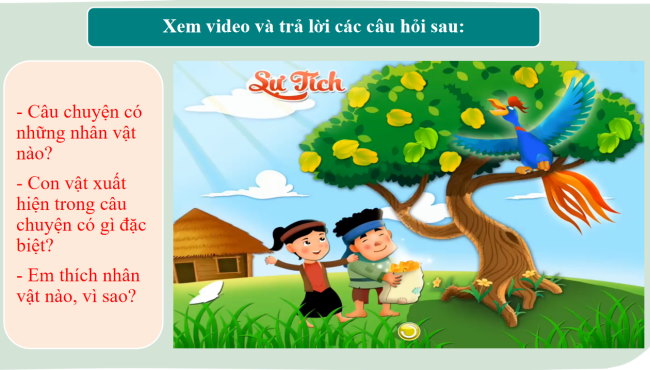 PowerPoint Ngữ văn 6 Bài 7: Cây khế