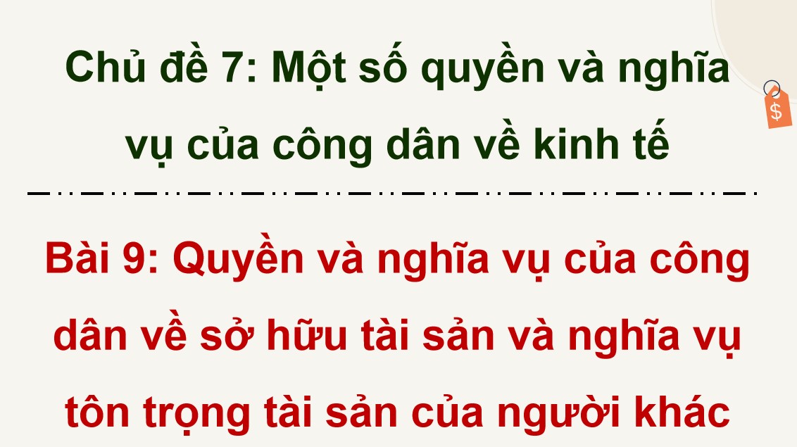 Giáo án điện tử GDKT&PL 12 CTST Bài 9