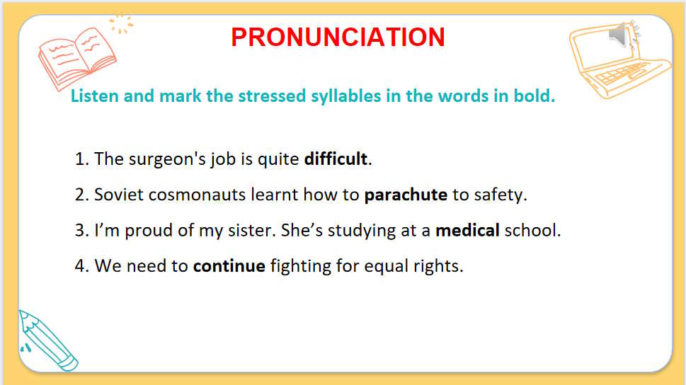 Tiếng Anh 10 Unit 6 Looking Back