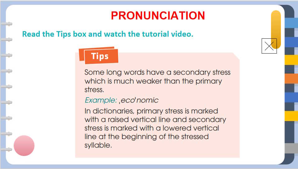 Tiếng Anh 10 Unit 7 Language