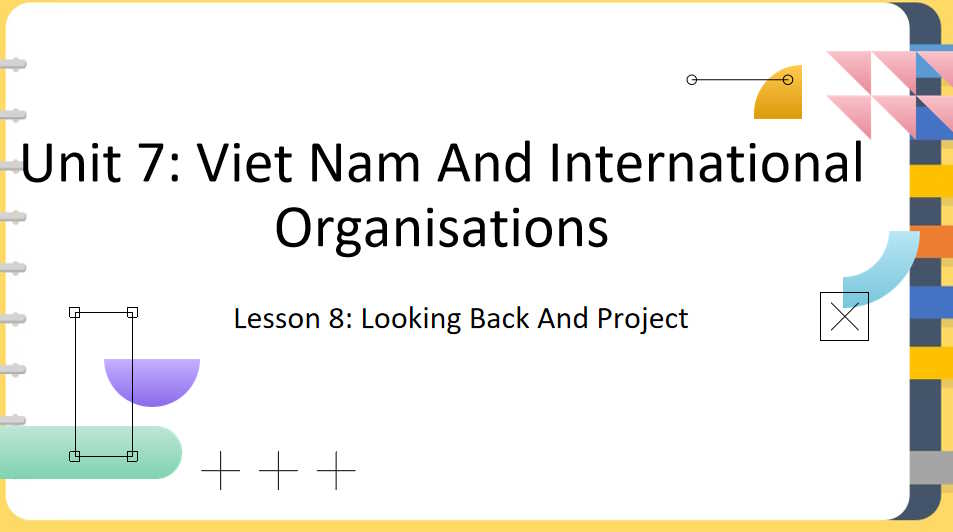 Tiếng Anh 10 Unit 7 Looking Back