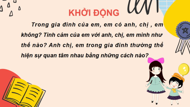 PowerPoint Ngữ văn 6 Bài 7: Chị sẽ gọi em bằng tên