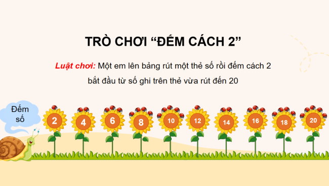 PowerPoint Toán 2: Bảng nhân 2