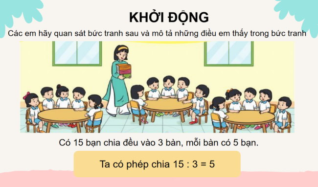PowerPoint Toán 2: Số bị chia - Số chia - Thương