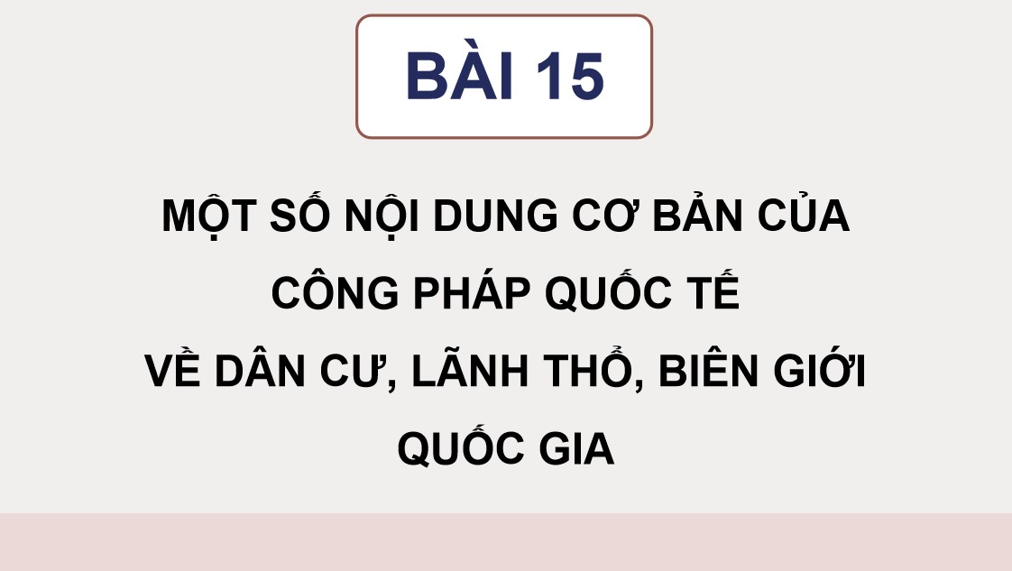 Giáo án điện tử GDKT&PL 12 CTST Bài 15