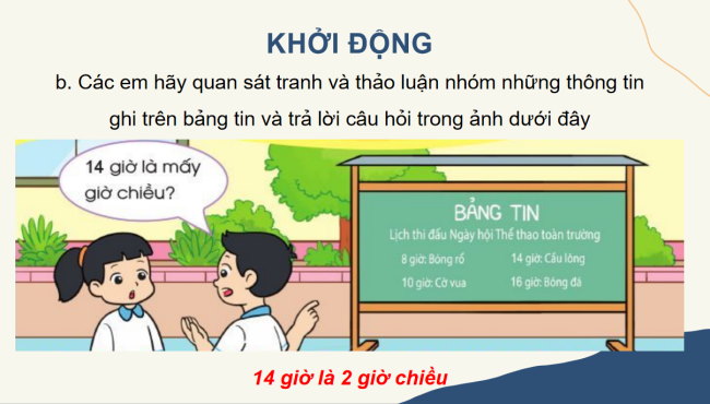 PowerPoint Toán 2: Ngày - Giờ