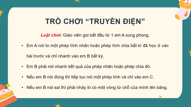 PowerPoint Toán 2: Em ôn lại những gì đã học trang 40