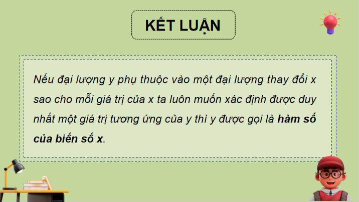 Giáo án Toán 8 Bài 1: Khái niệm hàm số