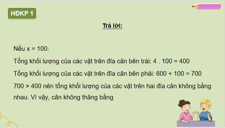 Giáo án Toán 8 Bài 1: Phương trình bậc nhất một ẩn