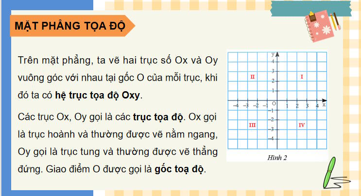 Giáo án Toán 8 Bài 2: Tọa độ của một điểm và đồ thị của hàm số