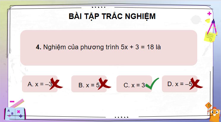 PowerPoint Toán 8 Bài tập cuối chương 6