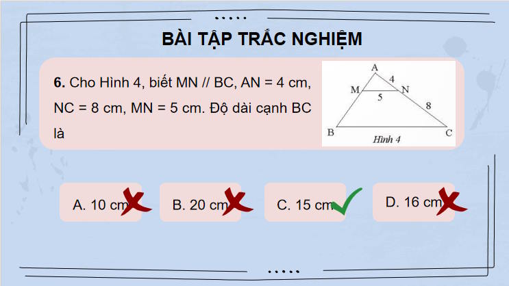 Giáo án Toán 8 Bài tập cuối chương 7