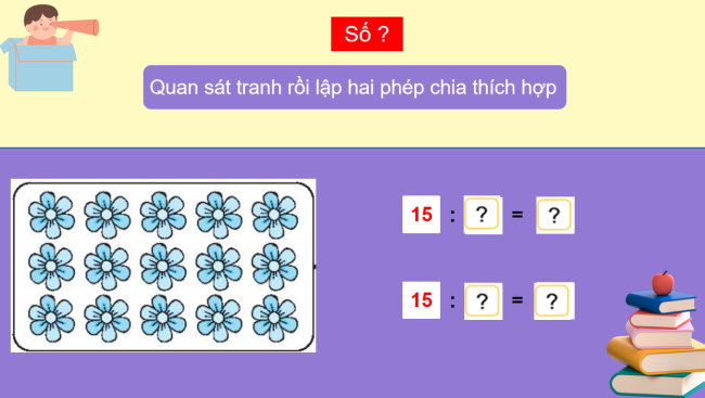 PowerPoint Bài 42: Số bị chia, số chia, thương