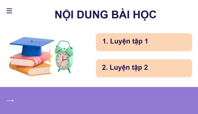 PowerPoint Bài 47: Luyện tập chung