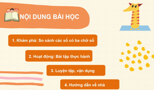 PowerPoint Toán 2 Bài 53: So sánh các số có ba chữ số