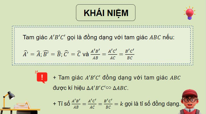 Giáo án Toán 8 Bài 1: Hai tam giác đồng dạng