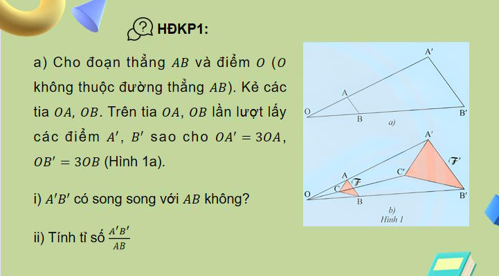Giáo án Toán 8 Bài 4: Hai hình đồng dạng