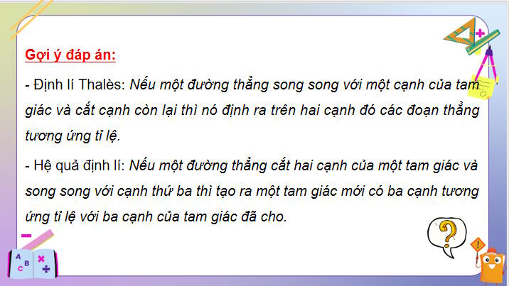 Giáo án PowerPoint Toán 8 Hoạt động 6