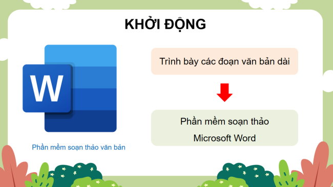 PowerPoint Tin học 4 Bài 10: Phần mềm soạn thảo văn bản
