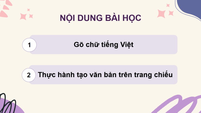 PowerPoint Tin học 4 Bài 7: Tạo bài trình chiếu