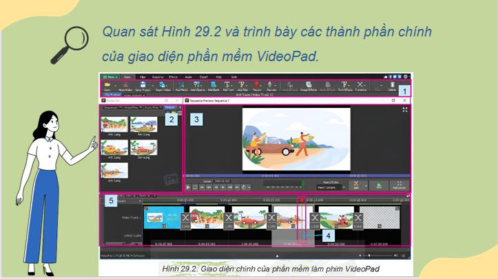 Giáo án Tin học 11 Bài 29: Khám phá phần mềm làm phim