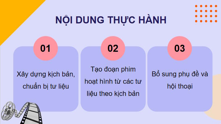 Giáo án Tin học 11 Bài 31: Thực hành tạo phim hoạt hình
