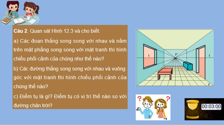 Công nghệ 10 Bài 12: Hình chiếu phối cảnh