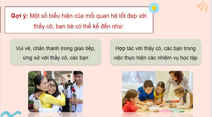 Xây dựng nhà trường và phát triển các mối quan hệ