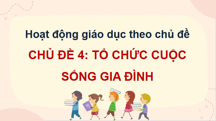 Tổ chức cuộc sống gia đình
