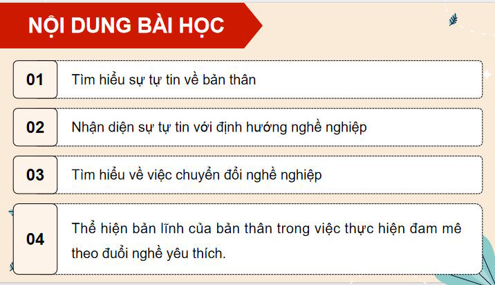 Sẵn sàng bước vào thế giới nghề nghiệp