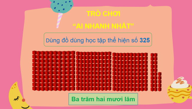 PowerPoint Toán 2: Viết các số thành tổng các trăm, chục, đơn vị