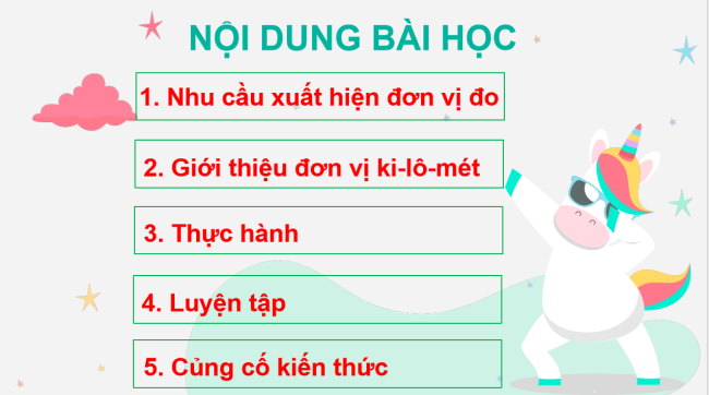 PowerPoint Toán 2: Ki-lô-mét