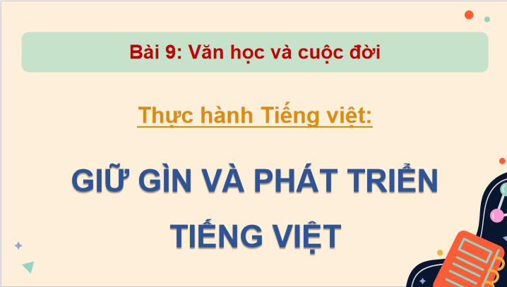 Giáo án Ngữ văn 12 Bài 9: Thực hành tiếng Việt 