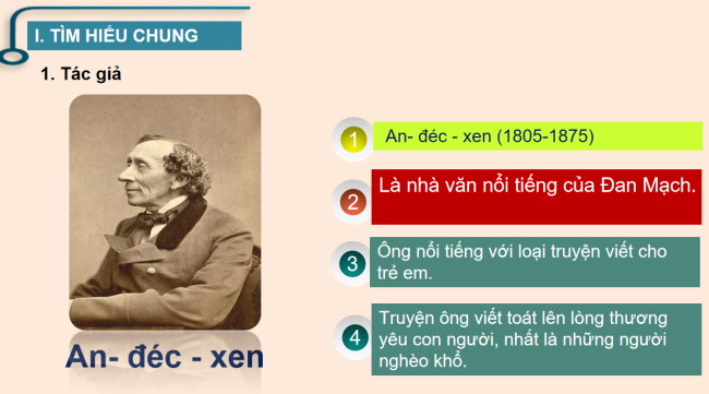 PowerPoint Ngữ văn 6 Bài 6: Cô bé bán diêm