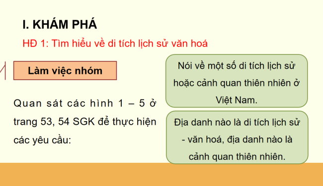 PowerPoint Tự nhiên và xã hội 3 Bài 11: Di tích lịch sử - văn hóa và cảnh quan thiên thiên
