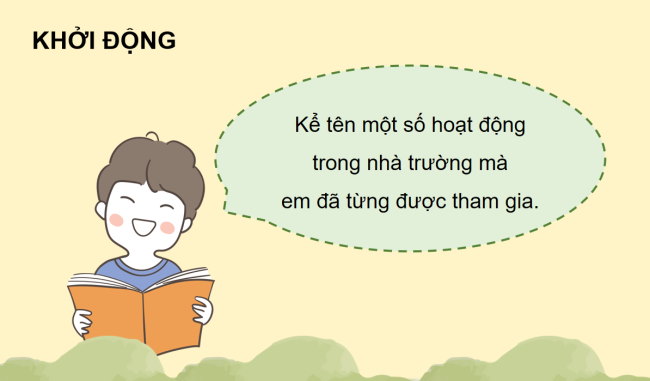 PowerPoint Tự nhiên và xã hội 3 Bài 5: Một số hoạt động kết nối với xã hội của trường học