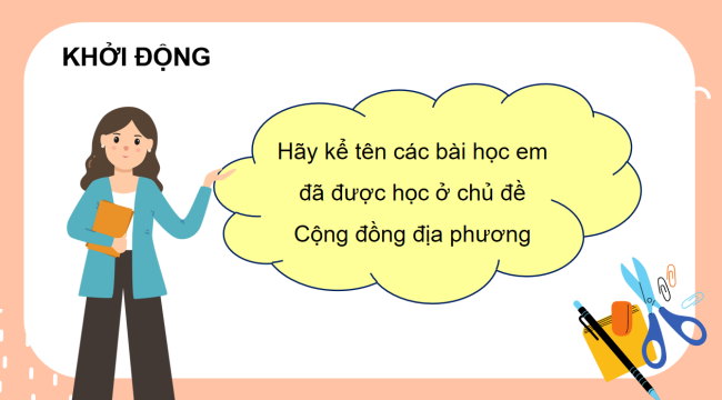 PowerPoint Tự nhiên và xã hội 3 Ôn tập Chủ đề cộng đồng địa phương