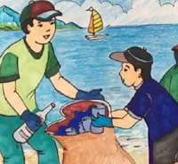 Giáo án sinh hoạt dưới cờ lớp 1 tuần 22 chủ đề: Phát động phong trào Bảo vệ môi trường quê hương