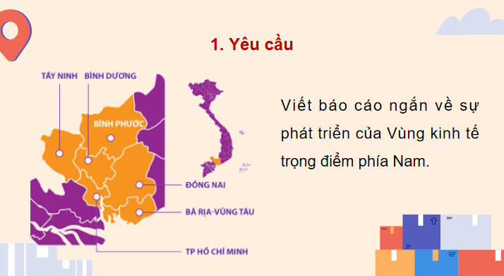 Giáo án Địa lí 9 Bài 17: Thực hành Viết báo cáo về vùng kinh tế trọng điểm phía Nam
