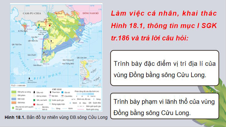 Giáo án Địa lí 9 Bài 18: Vùng Đồng bằng sông Cửu Long