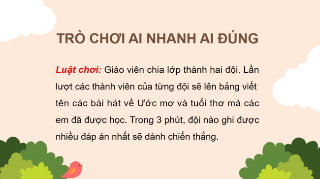 PowerPoint Âm nhạc 3 Chủ đề 6 Tiết 2: Ôn tập bài hát: Thế giới của tuổi thơ. Nghe nhạc: Đô Rê Mi