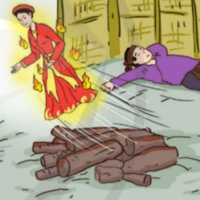 PowerPoint Tiếng Việt 4 Bài 18 Kể chuyện: Lửa thần