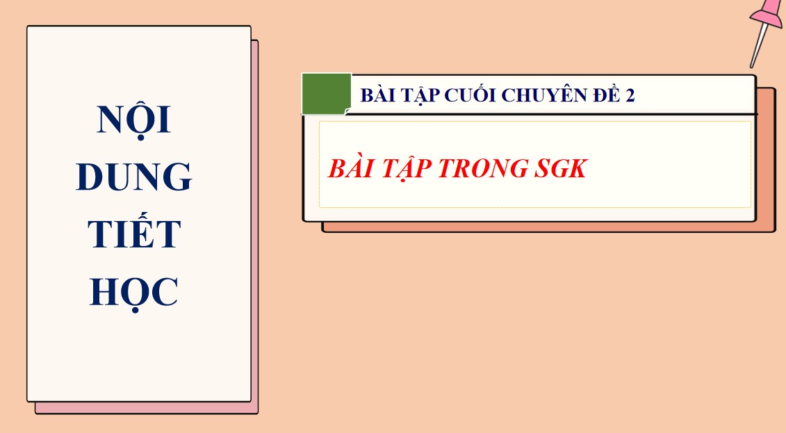 Powerpoint chuyên đề Toán 12 KNTT Bài tập cuối chuyên đề 2