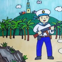 PowerPoint Mĩ thuật 5 Bài 11: Bộ đội hải quân