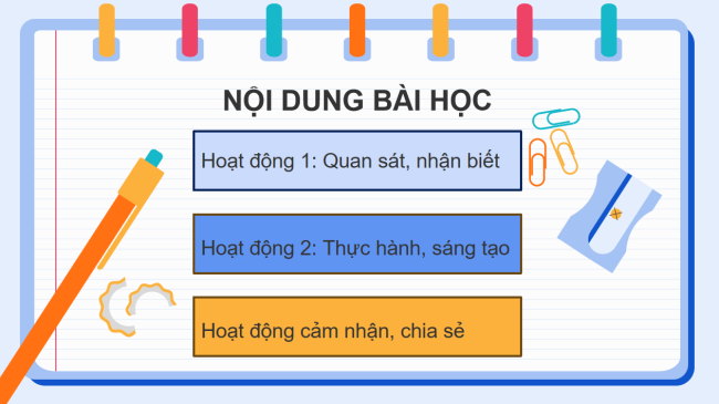PowerPoint Mĩ thuật 5 Bài ôn tập: Cùng nhau ôn tập học kì 2