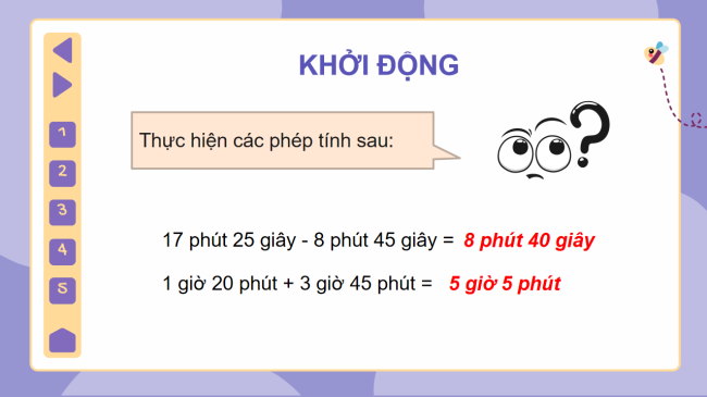 PowerPoint dạy thêm Toán 5 Bài 57: Cộng, trừ số đo thời gian