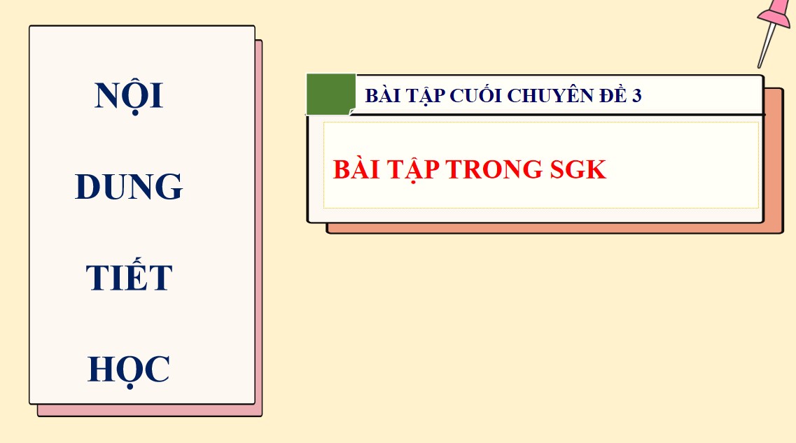 Powerpoint chuyên đề Toán 12 KNTT Bài tập cuối chuyên đề 3