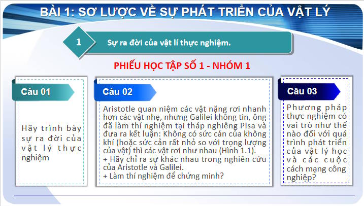 Chuyên đề Vật lí 10 Bài 1 Kết nối tri thức