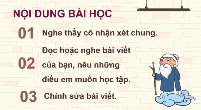 PowerPoint Tiếng Việt 4 Bài 6: Trả bài viết đoạn văn nêu tình cảm, cảm xúc về một nhân vật trong văn học