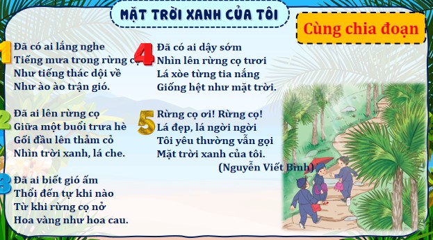 tieng viet 3 bai 7 mat troi xanh cua toi 6*526086